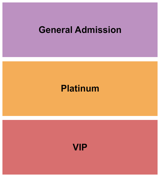 Rapids Brewing Company Seating Chart: VIP/Platinum/GA