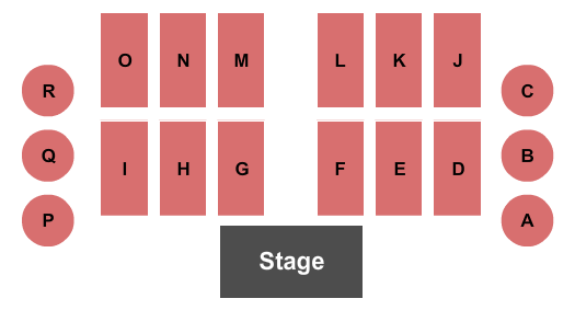 Raue Center For The Arts Seating Chart: Tables