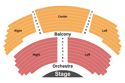 Joan B. Kroc Theatre Seating Chart: Endstage