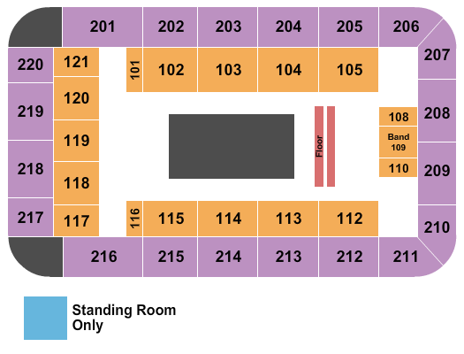 Recreation Hall - Penn State University Seating Chart: Wrestling