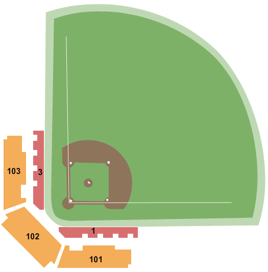 Red and Charline McCombs Field Seating Chart