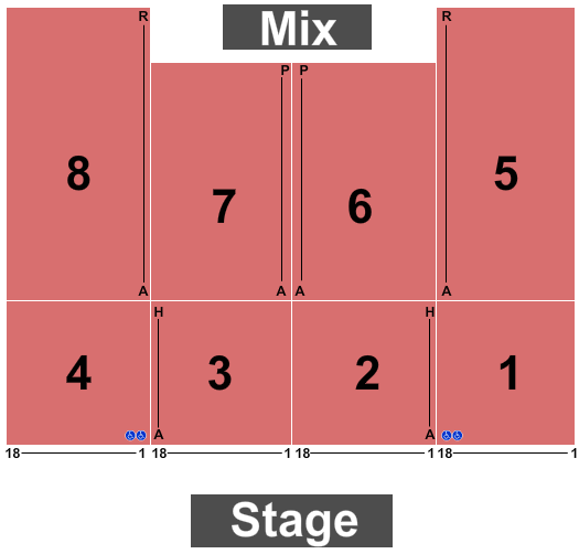 Red Rock Casino Seating Chart: Endstage 2