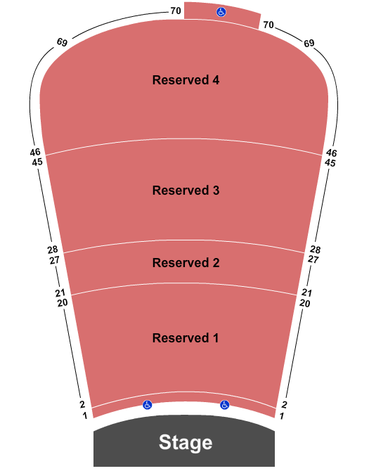 Red Rocks Amphitheatre Seating Chart