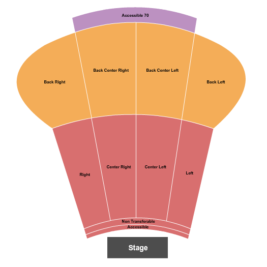 Red Rocks Amphitheatre Seating Chart: Endstage Reserved