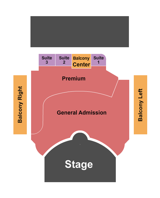 Red Stage Fontana Seating Chart: GA/Premium & Suites