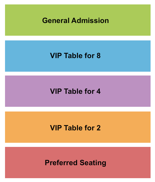 Red Velvet Burlesque Show - Tampa Seating Chart: Burlesque