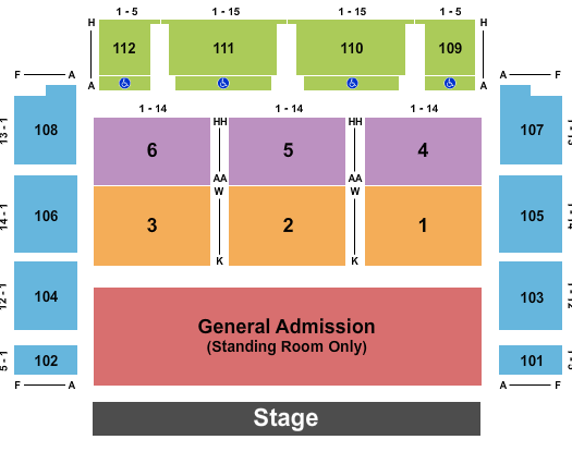 Redding Civic Auditorium Seating Chart: ZZ Top