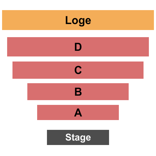 Redford Theatre Seating Chart: Candlelight