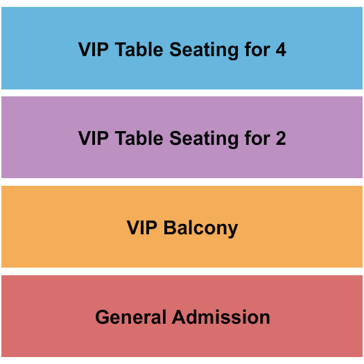 ReelWorks Denver Seating Chart: GA/VIP Blc/VIP Table