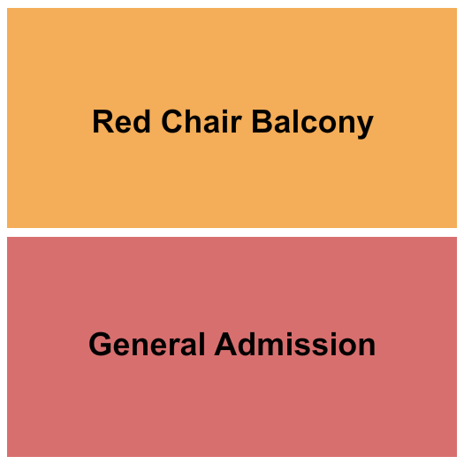 Reggie's Rock Club Seating Chart: GA/Balcony