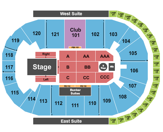 Regions Arena Seating Chart: Dancing with the Stars