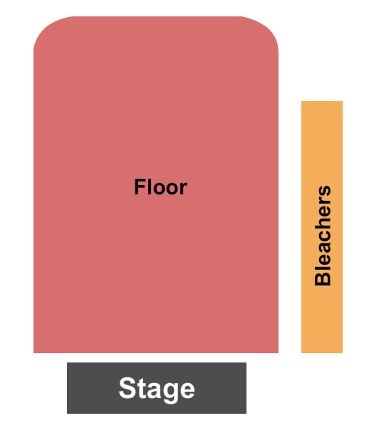 Reid Field House Seating Chart: Endstage Flr Bleacher