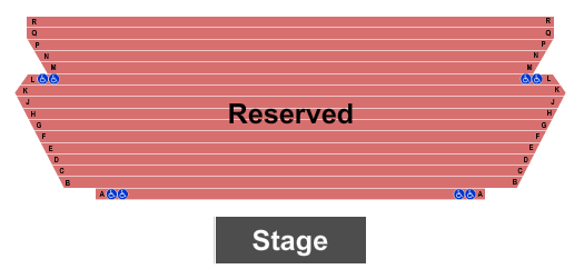 Reiland Fine Arts Center Seating Chart: Endstage