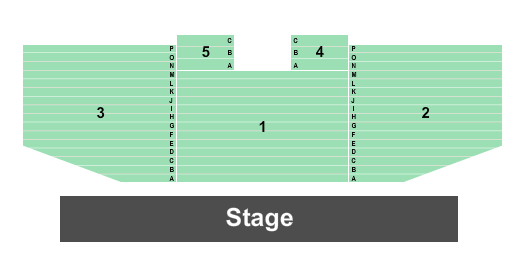Relevant Center Seating Chart: End Stage