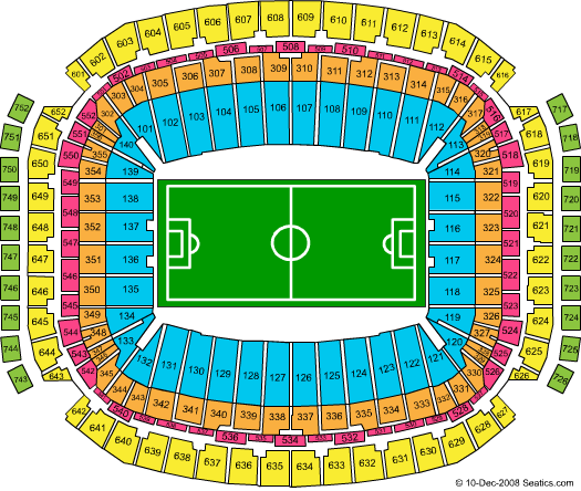 Reliant Stadium Seating Chart