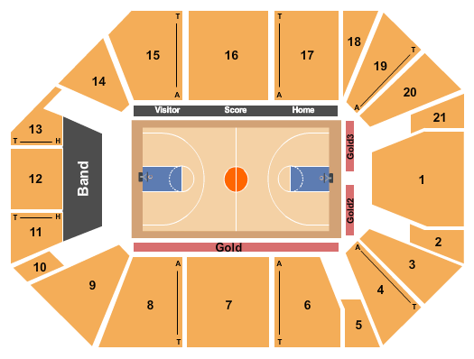 Renaissance Coliseum Seating Chart: Basketball