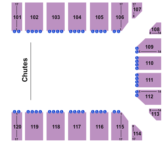Pbr Moda Center Seating Chart