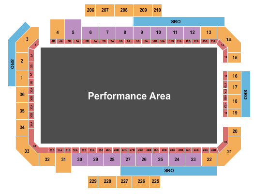 Reno-Sparks Livestock Events Center Seating Chart: AMA Endurocross