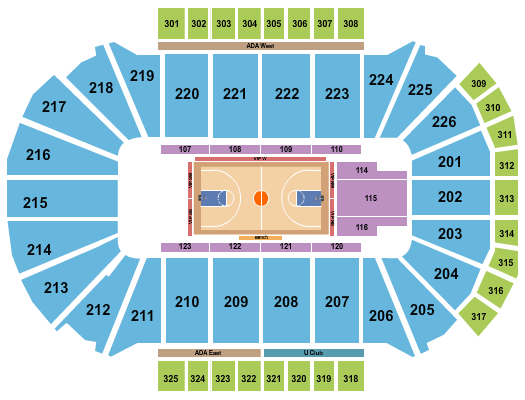 Resch Center Parking - Find Parking near Resch Center