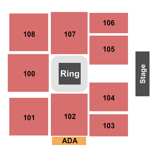 Resch Plaza Expo Seating Chart: WWE