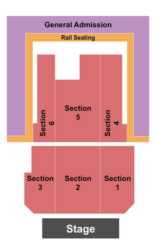 Revel Entertainment Center Seating Chart: Endstage 3