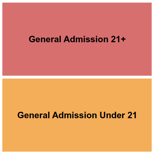 Revolution Hall - Portland Seating Chart: GA/Under 21