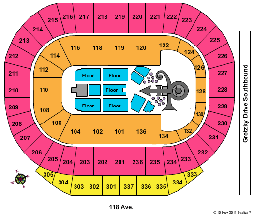 Rexall Place Seating Chart