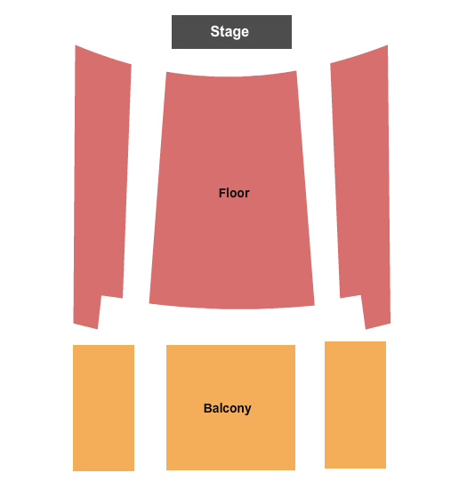 Rialto Theatre - CO Seating Chart: Endstage