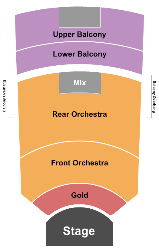 Rialto Theatre - Tucson Seating Chart: Endstage Gold 2
