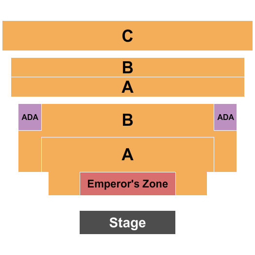 Ricardo Montalban Theatre Seating Chart: Empire Strips Back