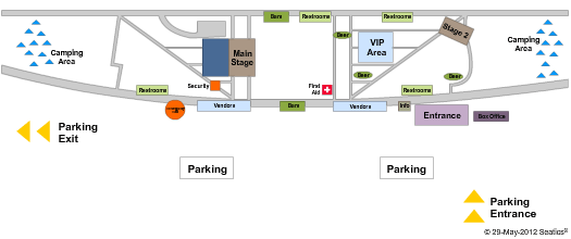 Richard L. Berkley Riverfront Park Seating Chart