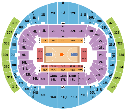Ringling Bros. Tickets Seating Chart Richmond Coliseum
