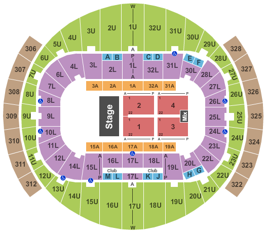 Richmond Coliseum Seating Chart View