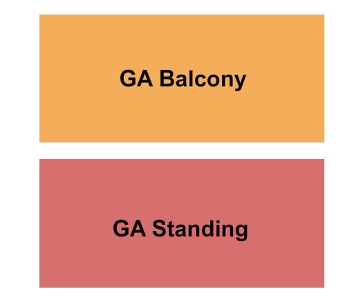 Ridglea Theater Seating Chart: GA Balcony - GA Standing