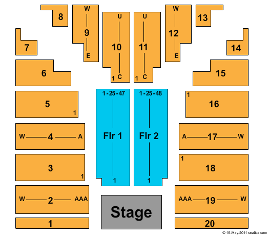 Rimac Arena Seating Chart