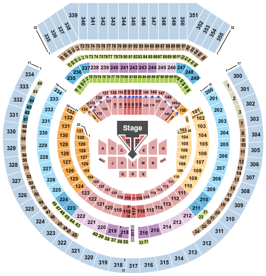 Oakland Coliseum Seating Chart: BigBang