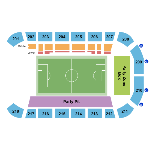 Rio Rancho Events Center Seating Chart: Soccer