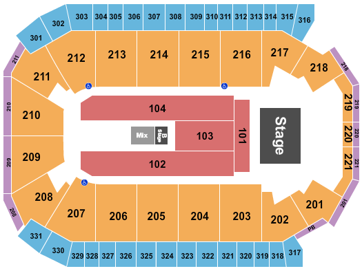 Rio Rancho Events Center Seating Chart: Zach Williams