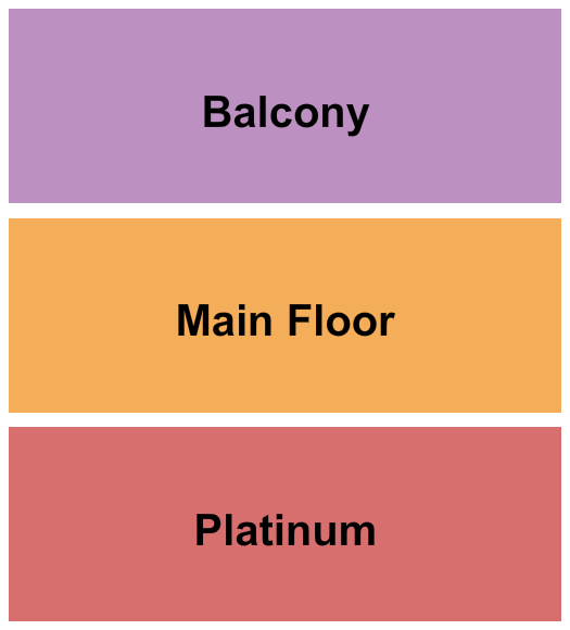 Rio Theatre On Broadway Seating Chart: Platinum/MF/Balcony