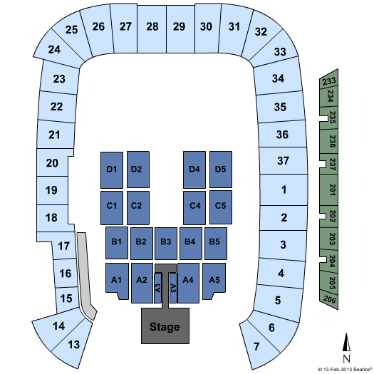 Rio Tinto Stadium Seating Chart