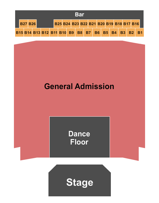 River Cree Casino Seating Chart: Endstage Dance Floor