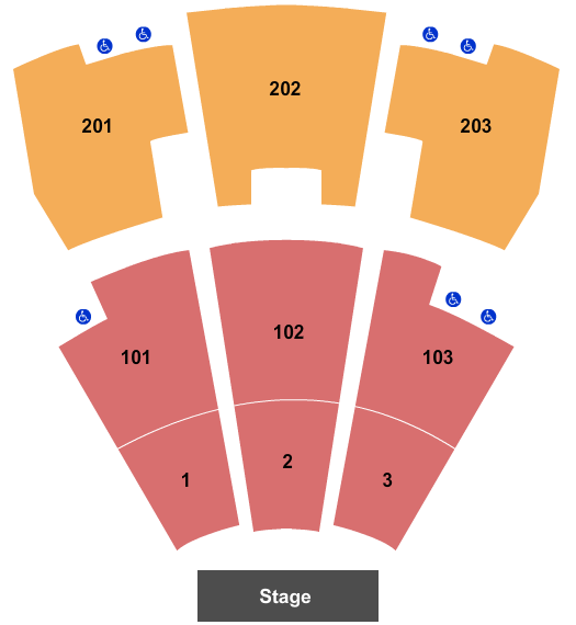 The Vanguard Tulsa Seating Chart