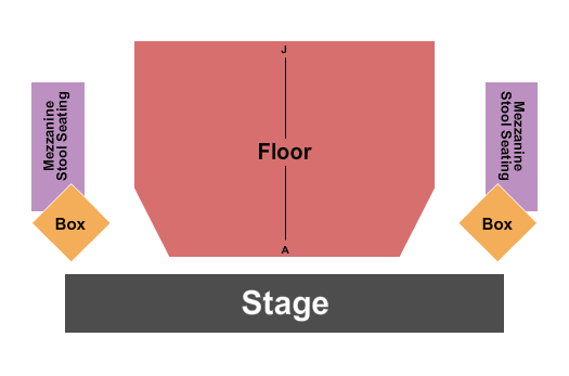 Riverbank Theatre - Marine City Seating Chart: Endstage