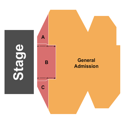 Riverdome At Horseshoe Casino Seating Chart: RSV & GA