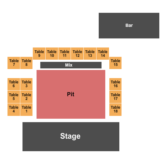 Riverfront Live Seating Chart: GA & Tables