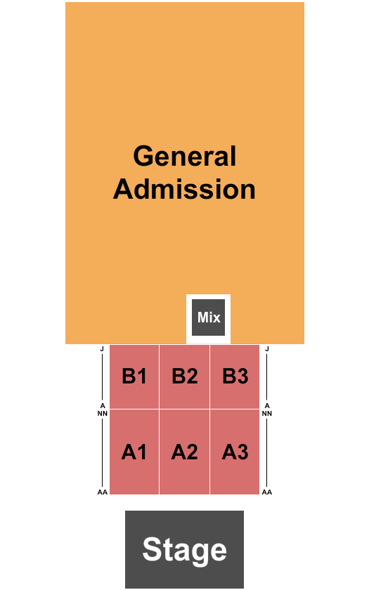 Riverfront Park - Harrisburg Seating Chart: Endstage GA