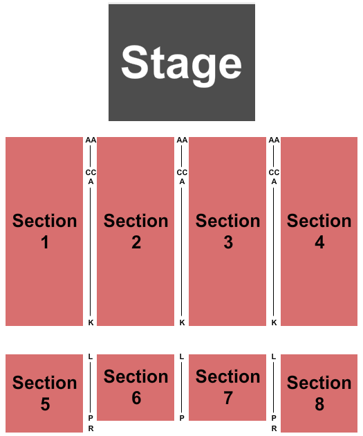 Rivers Casino & Resort - Schenectady Seating Chart: Endstage 2