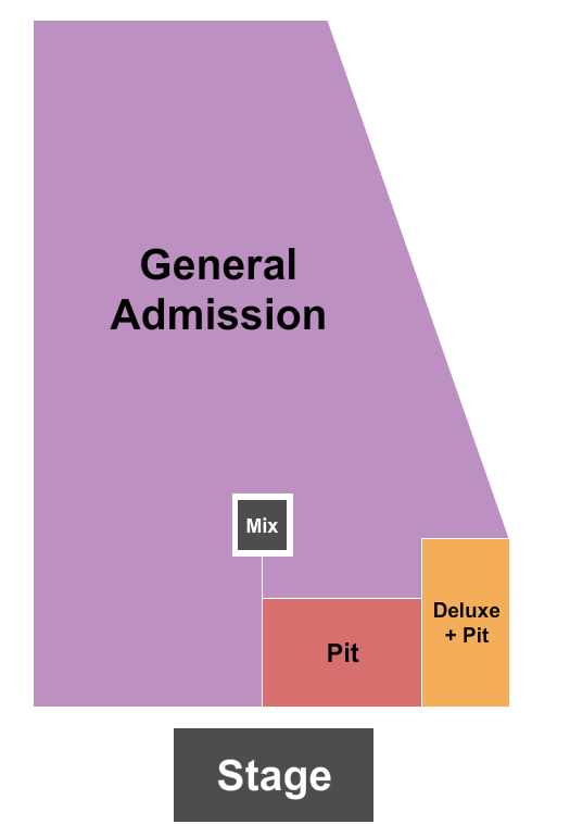 River's Edge Park in Council Bluffs Seating Chart: GA/Pit