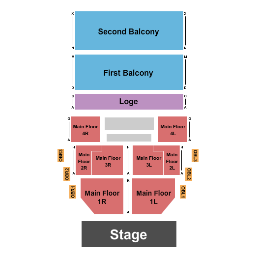 Riviera Theatre - IL Seating Chart: Endstage Loge & Boxes