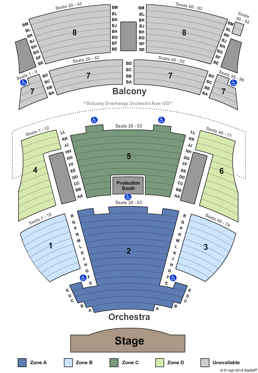 venetian-theater-seating-chart